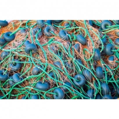 環保購物袋,可使用回收保特瓶、魚網等再生材料製作,友善環境重覆使用